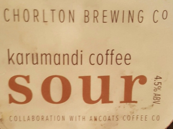 Chorlton Brewing Company Karumandi Coffee Sour