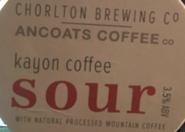 Chorlton Brewing Company Kayon Coffee Sour
