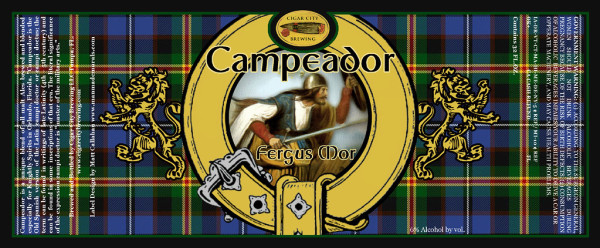 Cigar City Brewing Campeador - Fergus Mor