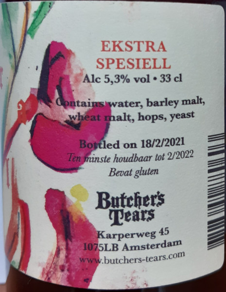 Butcher's Tears Ekstra Spesiell