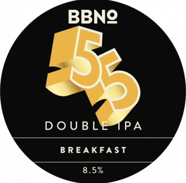 Brew By Numbers 55 Double IPA - Breakfast