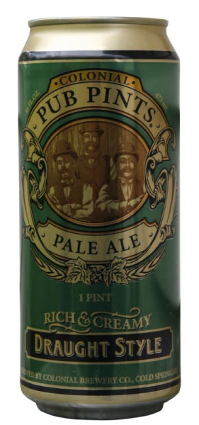 Cold Spring Brewery Colonial Pub Pints Pale Ale