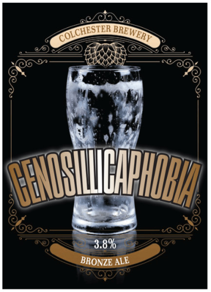 Colchester Brewery Cenosillicaphobia