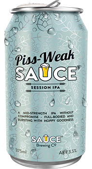 Sauce Brewing Co Piss-Weak Sauce