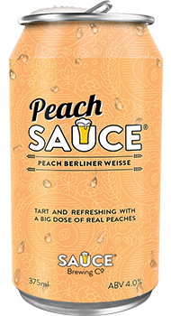 Sauce Brewing Co Peach Sauce