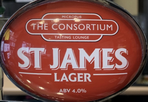 Consortium Brewing St James Lager