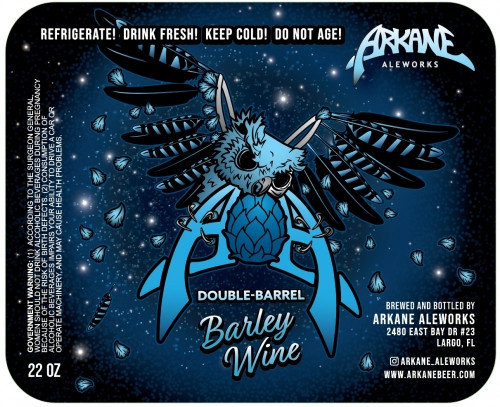 Arkane Aleworks Double Barrel Barley Wine