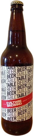 Evil Twin Brewing Beer Table Table Beer