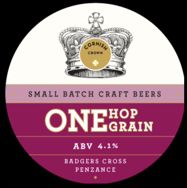 Cornish Crown Brewery 1 Hop 1 Grain