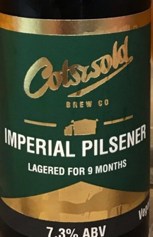 Hawkstone Cotswold Imperial Pilsener