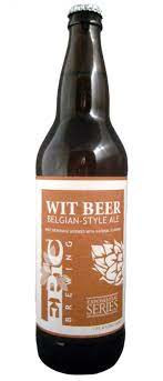 Epic Brewing Company Wit Beer