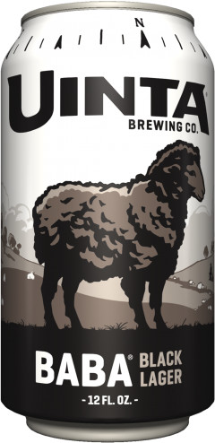 Uinta Brewing Company Baba Black Lager
