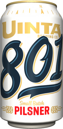 Uinta Brewing Company 801 Pilsner
