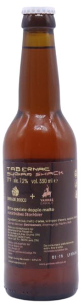 Birra del Bosco Tabernac Sugar Shack