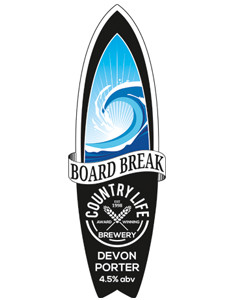 Country Life Brewery Board Break Devon Porter