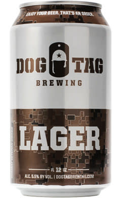 Dog Tag Brewing Lager