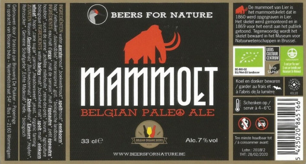 De Plukker Mammoet Paleo Ale