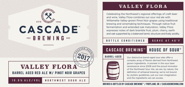 Cascade Brewing Valley Flora (2017)