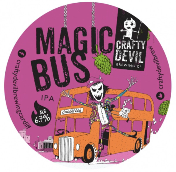 Crafty Devil Brewing Magic Bus