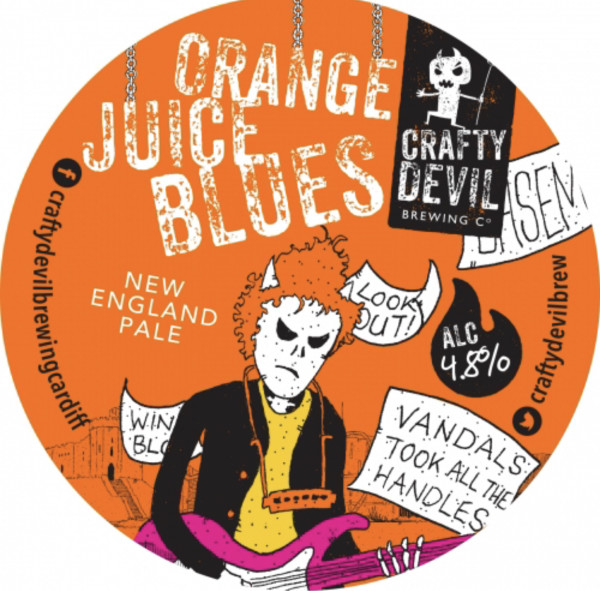 Crafty Devil Brewing Orange Juice Blues