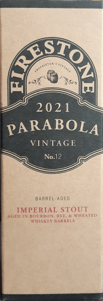 Firestone Walker Brewing Parabola (2021) - Bourbon, Rye Whiskey & Wheated Whiskey
