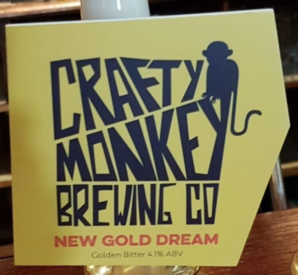 Crafty Monkey Brewing New Gold Dream