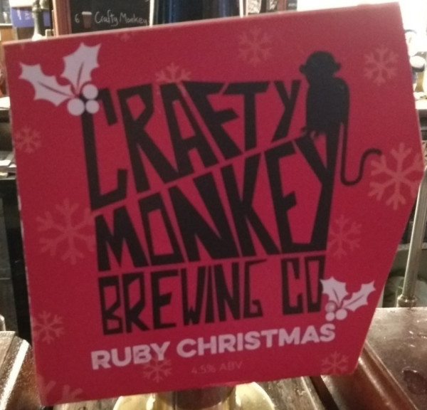 Crafty Monkey Brewing Ruby Christmas