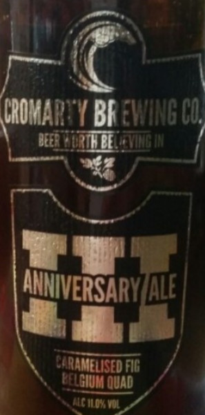 Cromarty Brewing Co. Anniversary Ale III (2014)