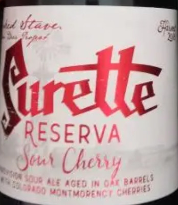 Crooked Stave Artisan Beer Project Surette Reserva Sour Cherry (2016)