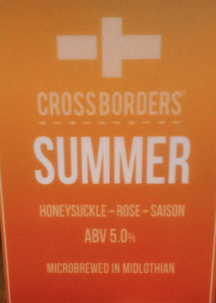 Cross Borders Brewing Company Summer 2017