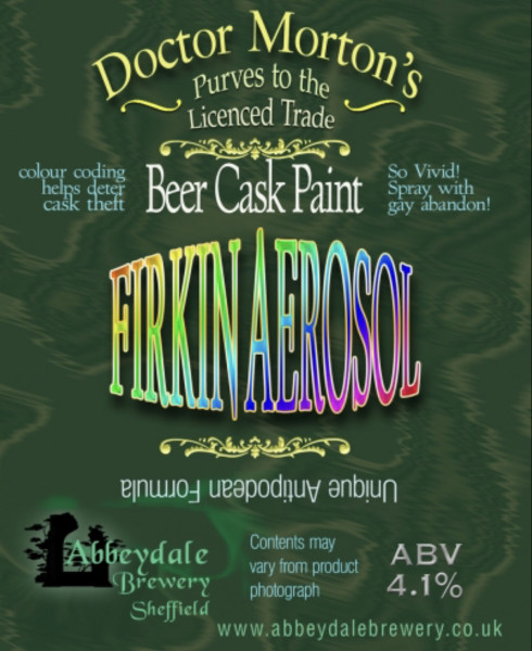 Abbeydale Brewery Doctor Morton's - Cask Paint