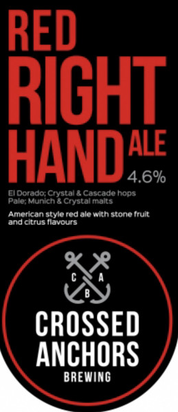Crossed Anchors Brewery Red Right Hand