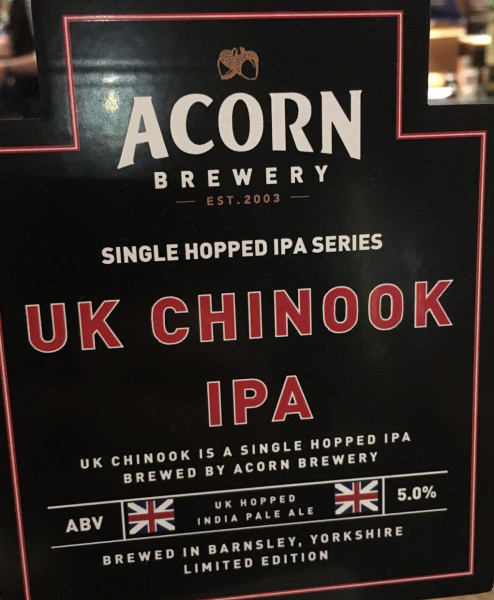 Acorn Brewery UK Chinook IPA