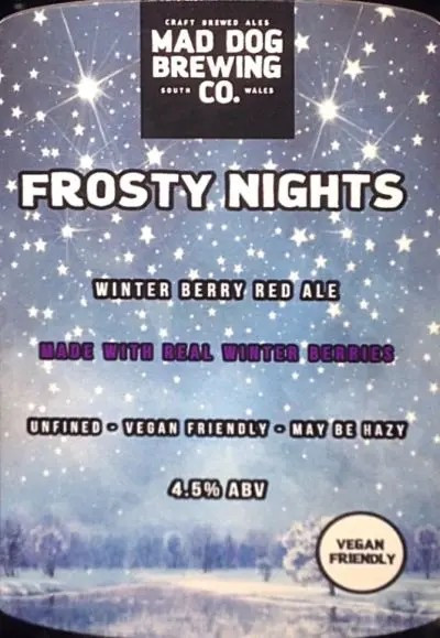 Mad Dog Brewing Co. Frosty Nights