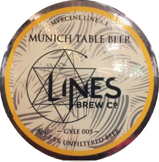 Lines Brew Co Munich Table Beer
