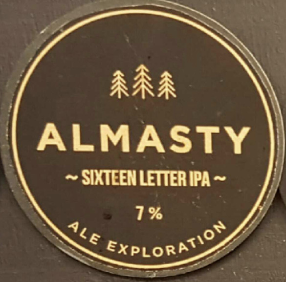 Almasty Brewing Co. Sixteen Letter IPA