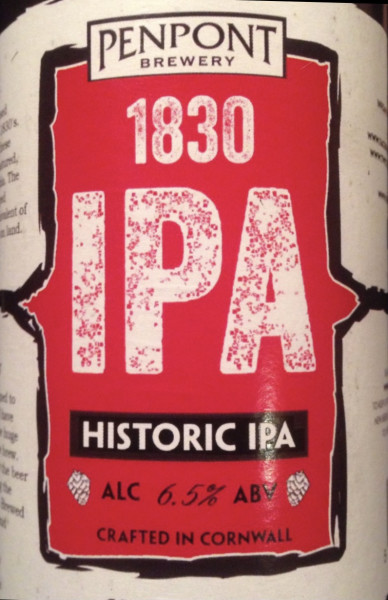 Penpont Brewery (Altarnun Brewing) 1830 IPA