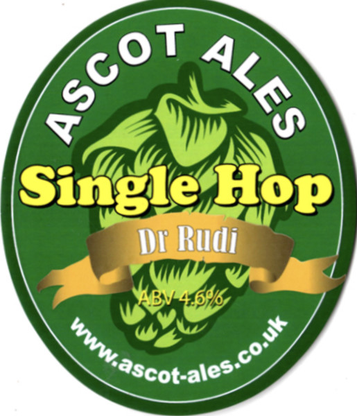 Ascot Brewing Single Hop Dr Rudi