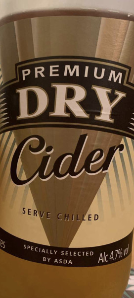 Asda Premium Dry Cider