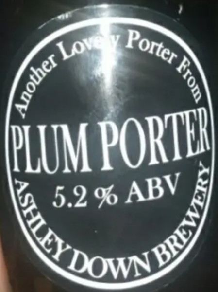 Ashley Down Plum Porter