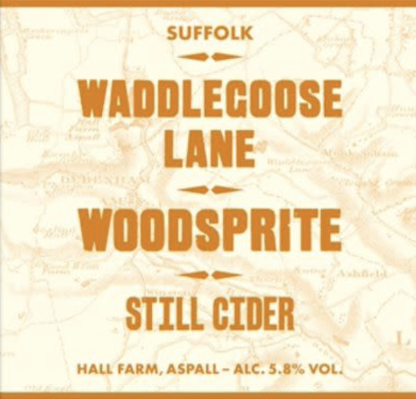 Aspall Cyder Waddlegoose Lane Woodsprite