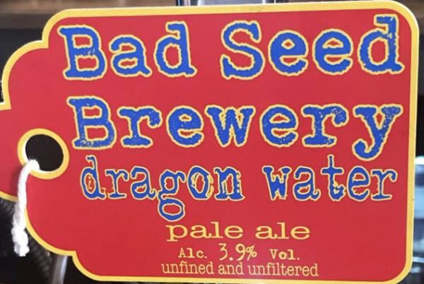 Bad Seed Brewery Dragon Water