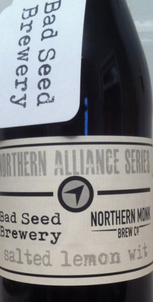 Bad Seed Brewery Salted Lemon Wit