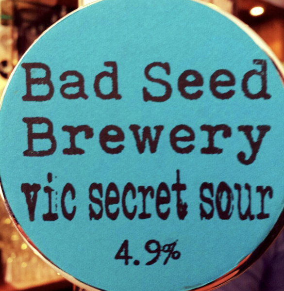 Bad Seed Brewery Vic Secret Sour