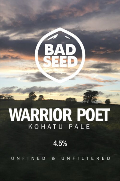 Bad Seed Brewery Warrior Poet