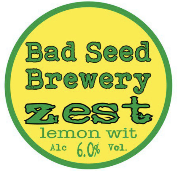 Bad Seed Brewery Zest - Lemon Wit