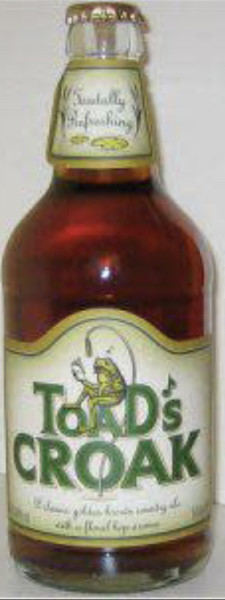 Badger Brewery (Hall & Woodhouse) Toads Croak (Bottle)