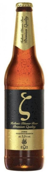 Hellenic Brewery of Atalanti S.A. - EZA EZA [εζα] Premium Pilsener Beer