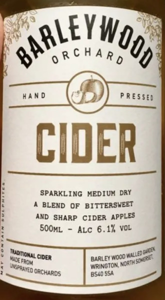 Barleywood Orchard Hand Pressed Cider