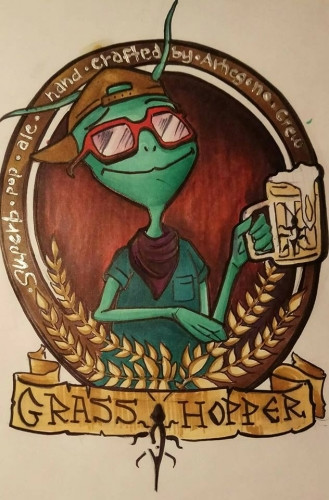 Ali Microbrewery of Thessaloniki (Άλη Μικροζυθοποιία Θεσσαλονίκης) Arhegono Grasshopper